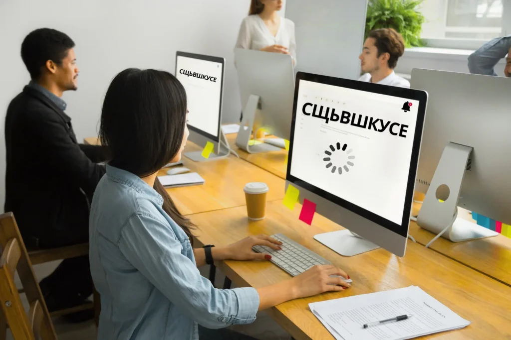 Сщьвшкусе: Das linguistische Rätsel einer kyrillischen Zeichenfolge